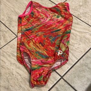 Plum Practicewear gymnastics training leotard